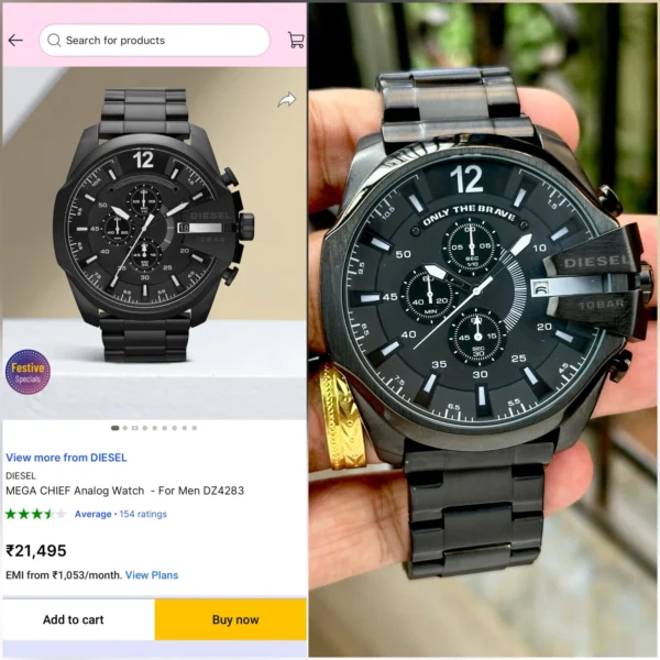 Bold Power with Diesel DZ4344 Mega Chief First Copy