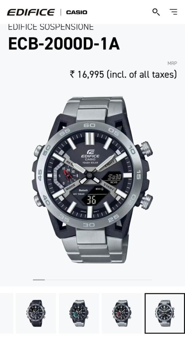 Casio Edifice ECB-2000DC First Copy in India Mumbai
