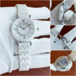 Emporio Armani White Ceramic First Copy Watch Women's Replica on Zest Shop