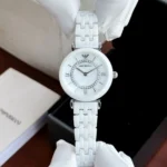 Emporio Armani White Ceramic First Copy Watch Women's Replica on Zest Shop