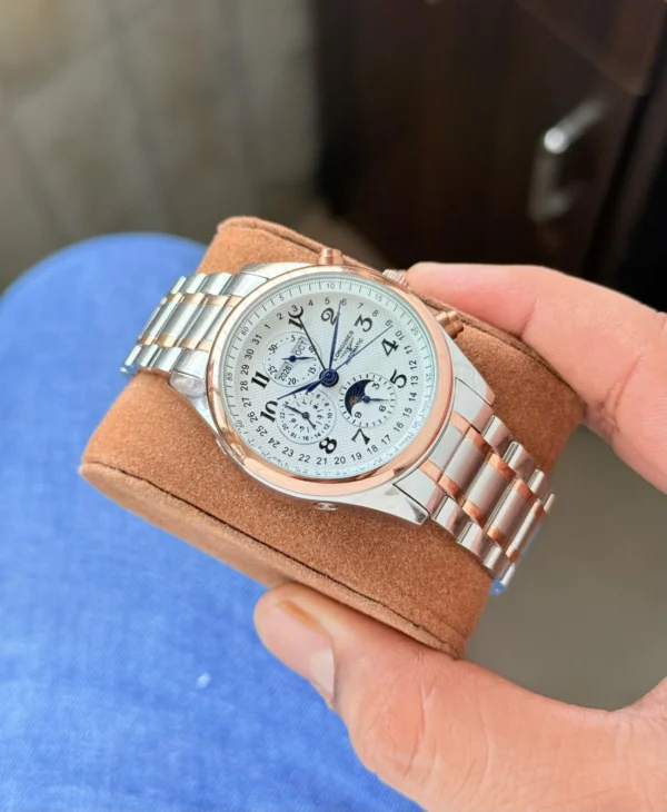 Longines Moon Phase First Copy Watch (2) Longines Moon Phase First Copy Watch