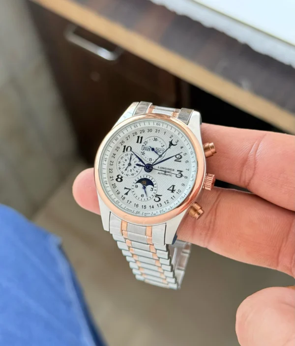 Longines Moon Phase First Copy Watch (3) Longines Moon Phase First Copy Watch