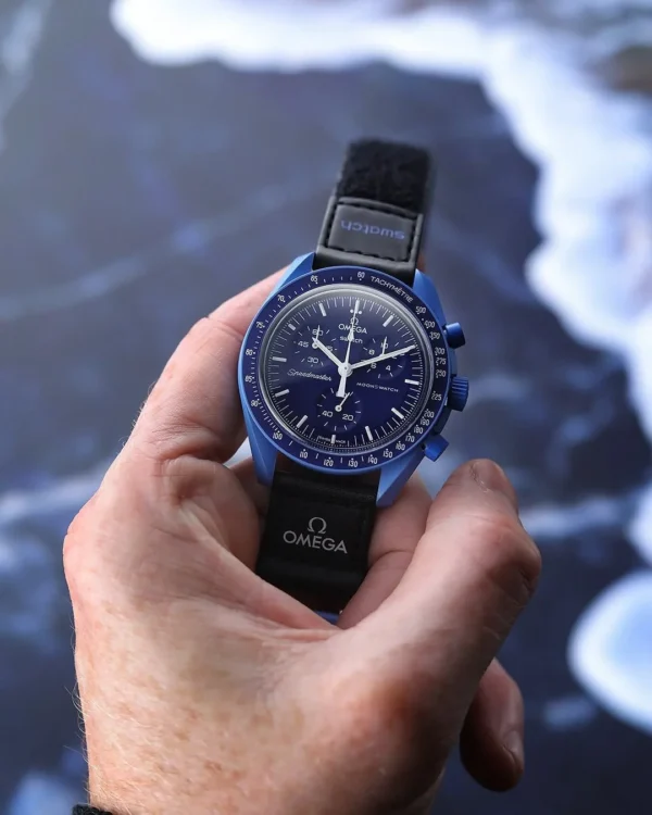 Omega x Swatch Moonswatch Mission to Neptune First Copy Watch on Zest Shop (4) Omega x Swatch Moonswatch Mission to Neptune First Copy Watch on Zest Shop