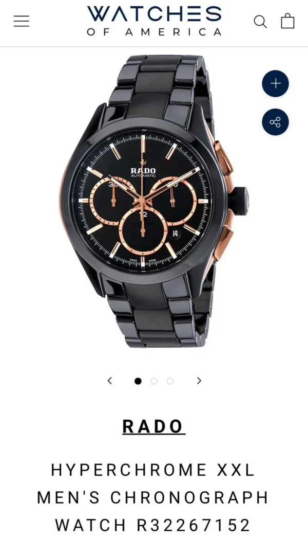 Rado Hrithik Roshan Edition First Copy Watch 7AAA on Zest Shop (5) Rado Hrithik Roshan Edition First Copy Watch 7AAA on Zest Shop