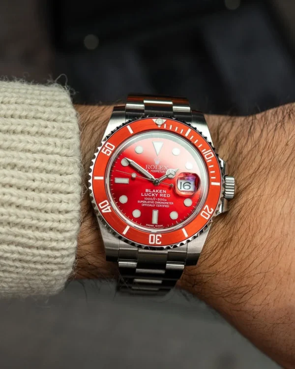 Rolex Submariner Red First Copy Watch Replica on Zest Shop
