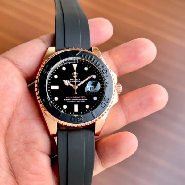 Rolex Yacht Master Rose Gold First Copy Watch Sports Replica on Zest Shop (1) Rolex Yacht Master Rose Gold First Copy Watch Sports Replica on Zest Shop