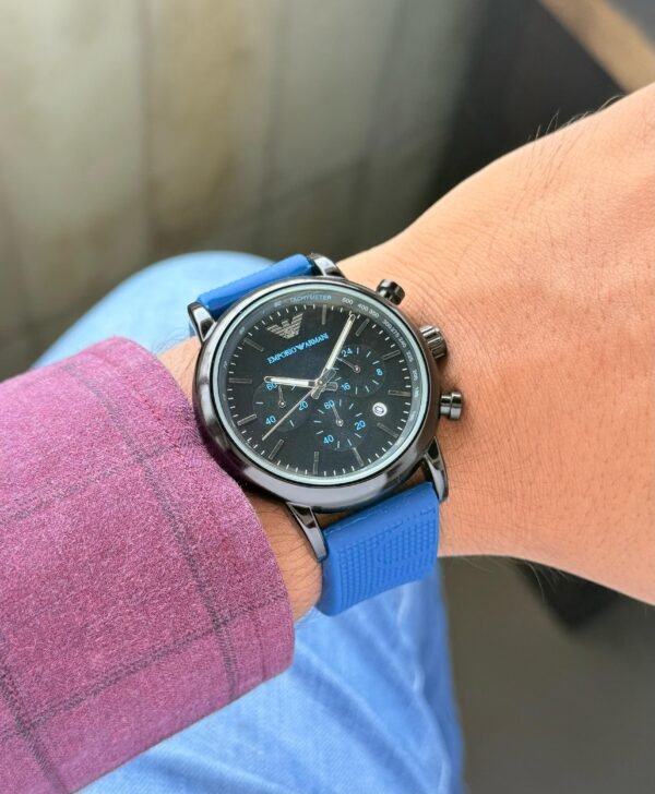 Emporio Armani Sports Blue First Copy Watch | Luxury Replica Emporio Armani Sports Blue First Copy Watch | Luxury Replica