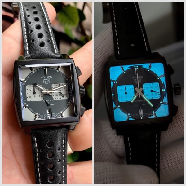 Vintage Luxury with Tag Heuer Monaco Night Driver First Copy