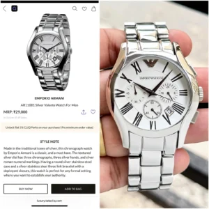 Emporio Armani First Copy Watch at Zest Shop Mumbai