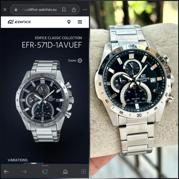 Casio Edifice First Copy Watch at Zest Shop
