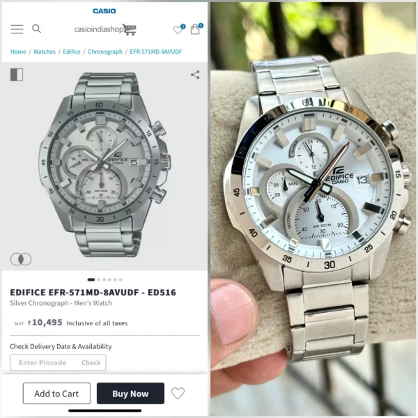 Casio Edifice First Copy Watch at Zest Shop