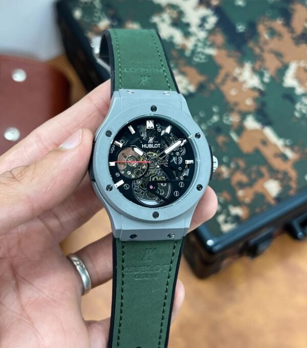 Hublot Classic Fusion Skeleton Automatic First Copy Watch Premium Replica