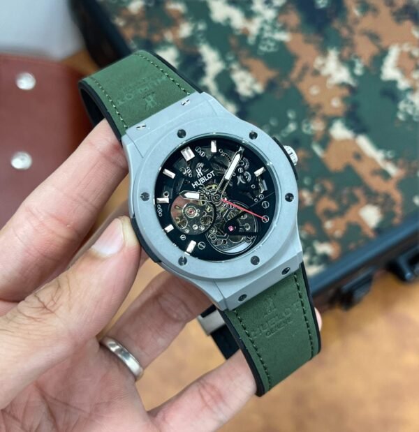 Hublot Classic Fusion Skeleton Automatic First Copy Watch Premium Replica