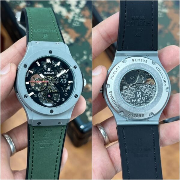 Hublot Classic Fusion Skeleton Automatic First Copy Watch Premium Replica
