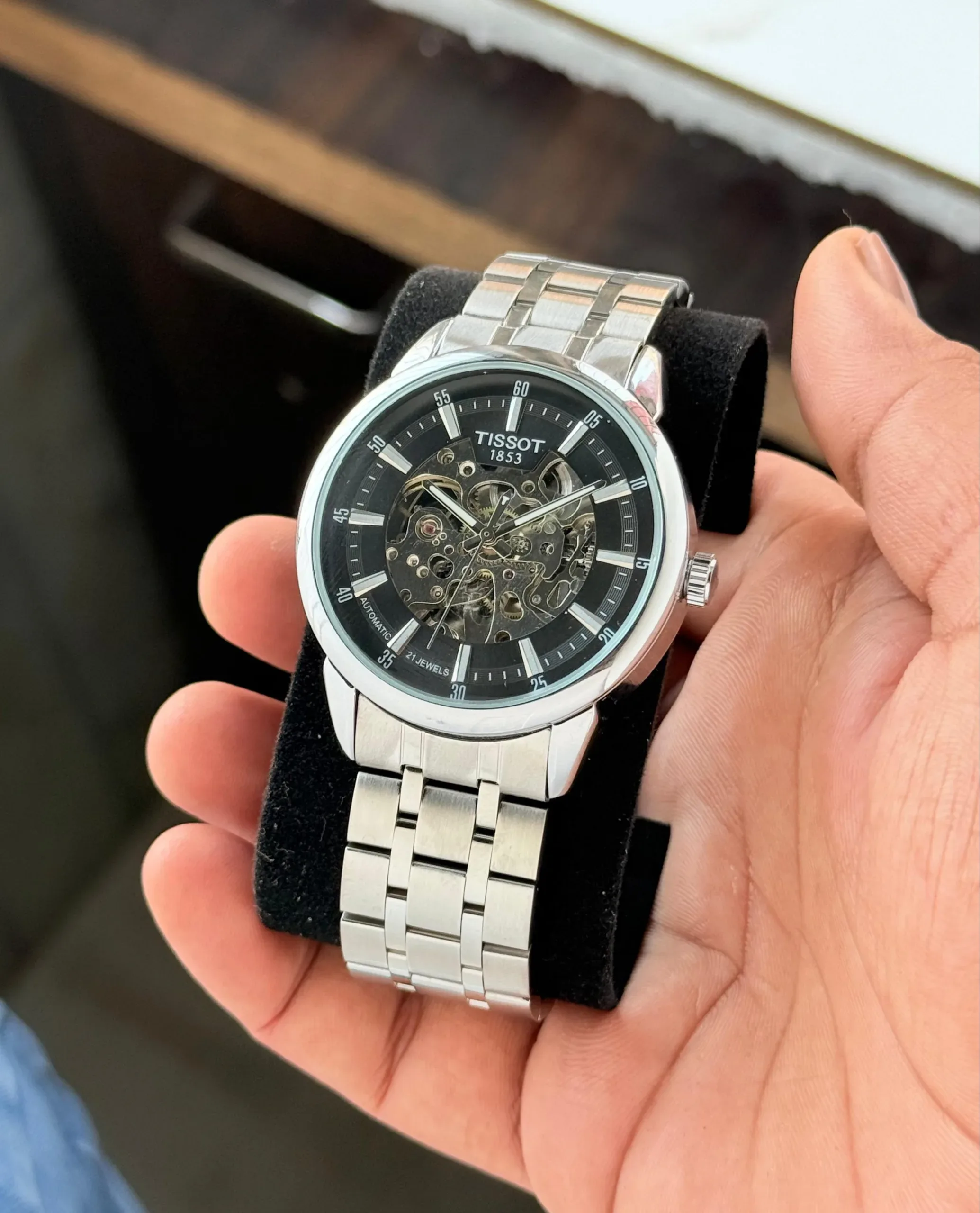 Tissot Chemin Premium Skeleton First Copy Watch Premium Replica