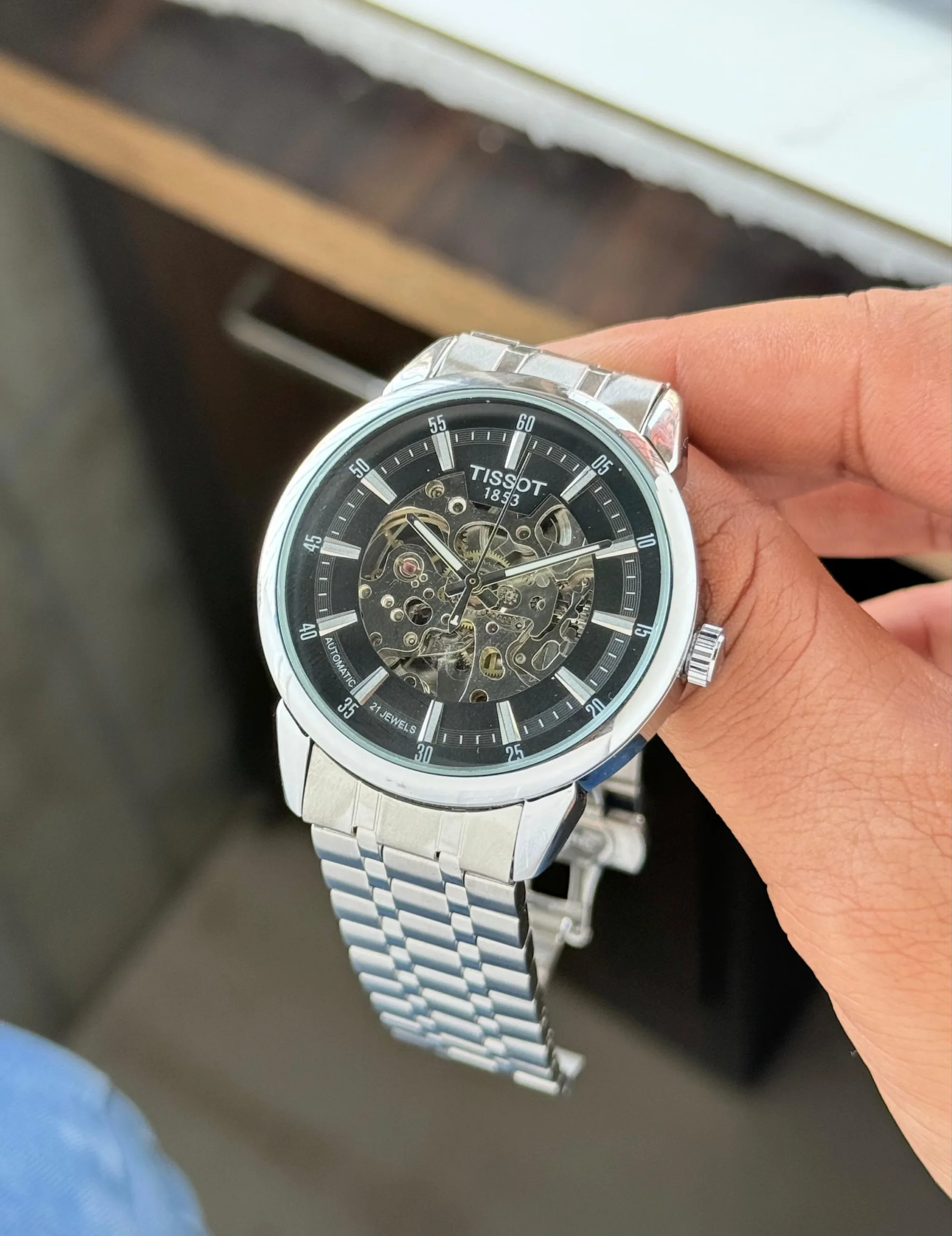 Tissot Chemin Premium Skeleton First Copy Watch Premium Replica