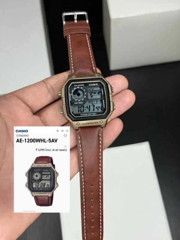 Casio Standard Metal Body First Copy Watch Premium Replica in Bangalore at Zest Shop