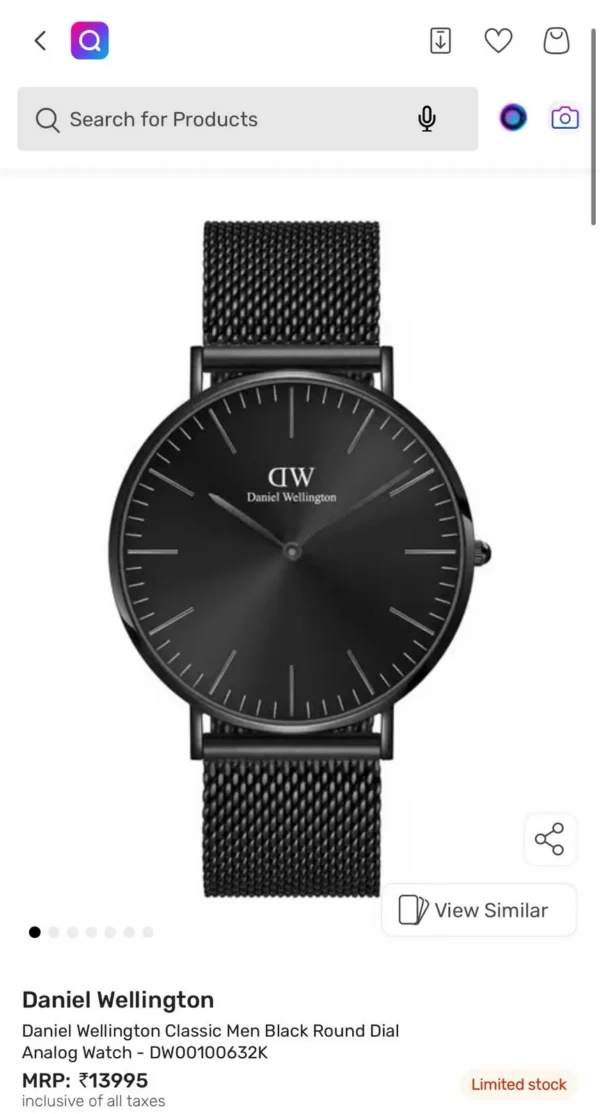 Daniel Wellington Classic Petite First Copy Watch in Bangalore at Zest Shop
