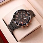 Emporio Armani Black First Copy Watch in Pune at Zest Shop