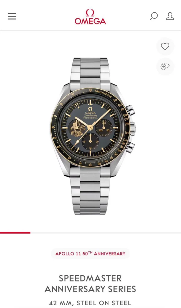 Omega Speedmaster Apollo 11 First Copy Watch Premium Replica
