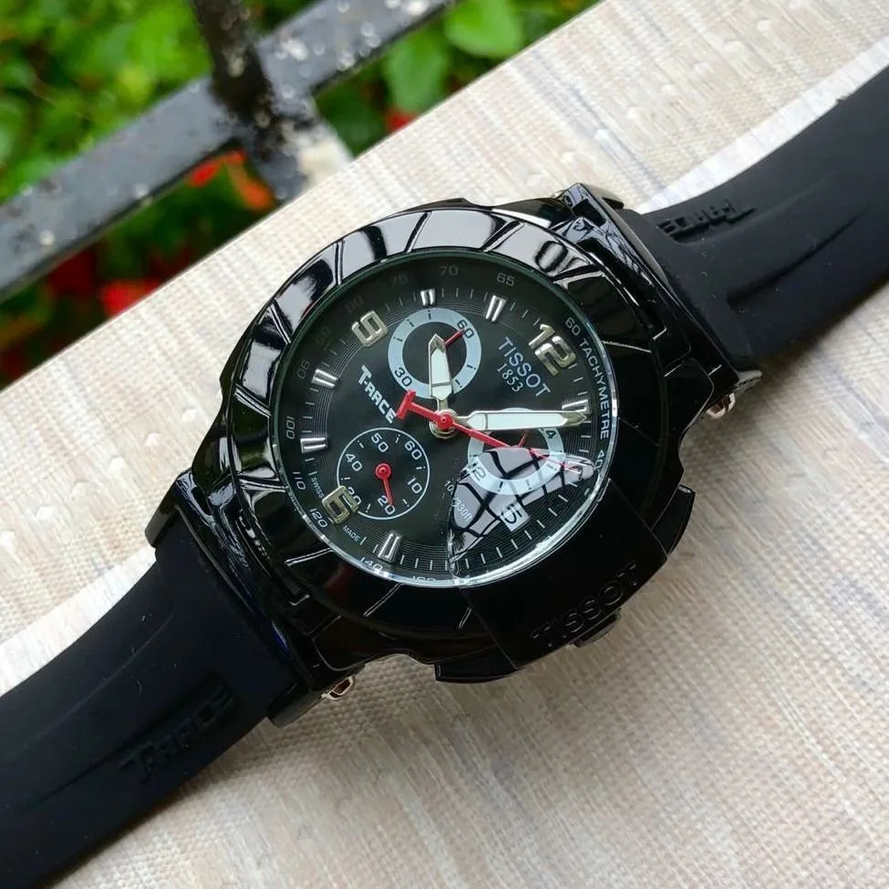 Tissot T-Race Chronograph Black First Copy Watch Premium Replica