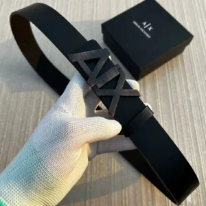 Armani Exchange Black Premium Belt Compact Edition 7AA First Copy