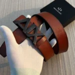 Armani Exchange First Copy Men’s Belt Premium Compact Edition