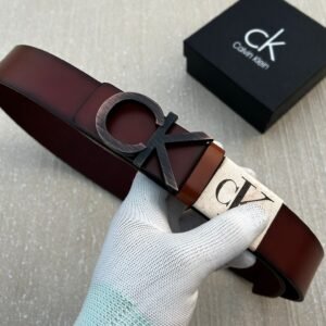 Calvin Klein Brown Premium Belt Compact Edition 7AA First Copy