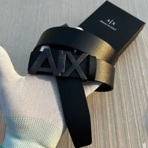 Armani Exchange Black Premium Belt Compact Edition 7AA First Copy