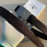 U.S. Polo Assn. Brown Premium Belt Compact Edition 7AA First Copy