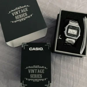Original Casio Vintage Series Watch Box Premium Official Packaging